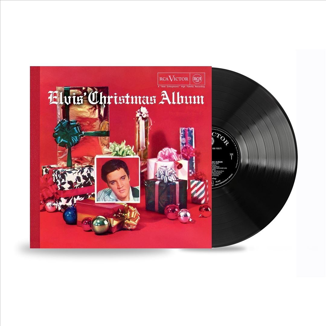 Elvis' Christmas Album cover art