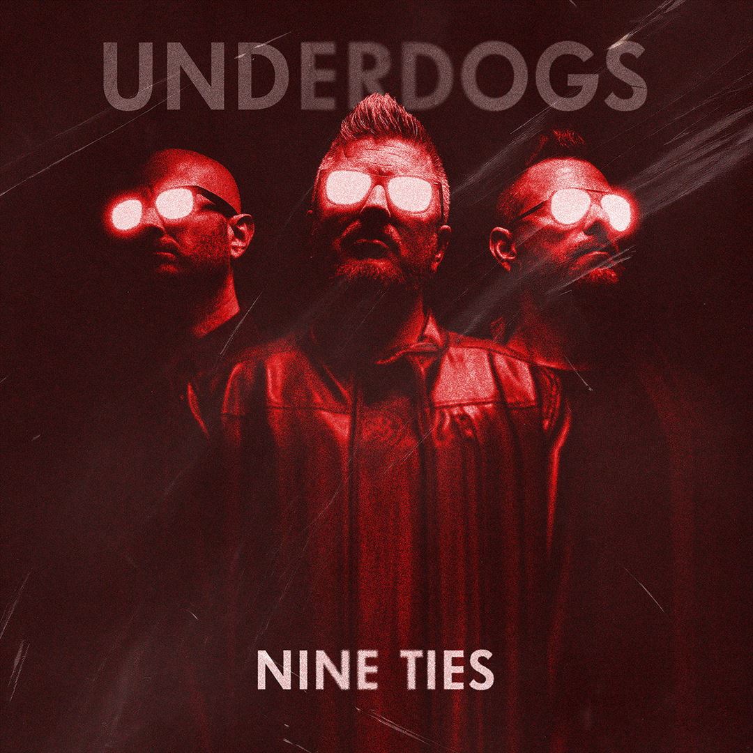 Nine Ties - Red & Black Marble cover art
