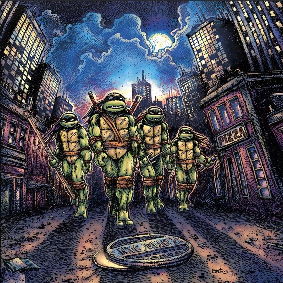 Teenage Mutant Ninja Turtles cover art