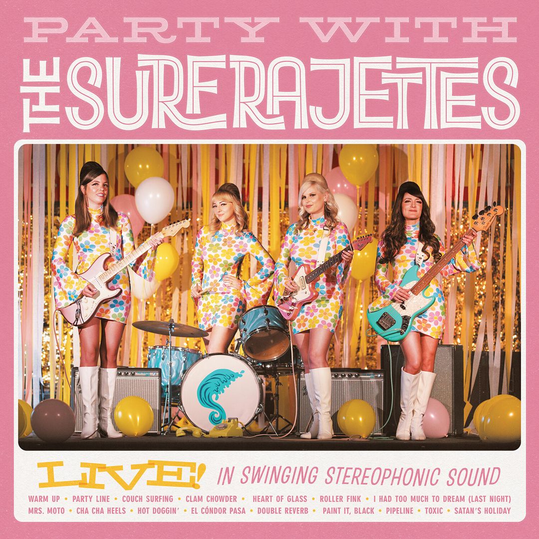 Party With the Surfrajettes LIVE! cover art