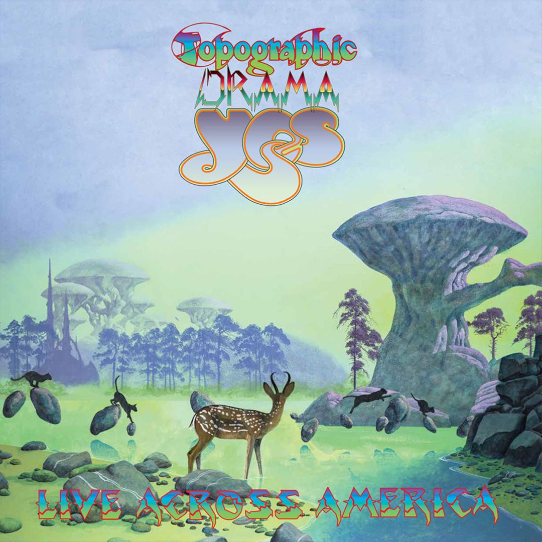 Topographic Drama: Live Across America cover art