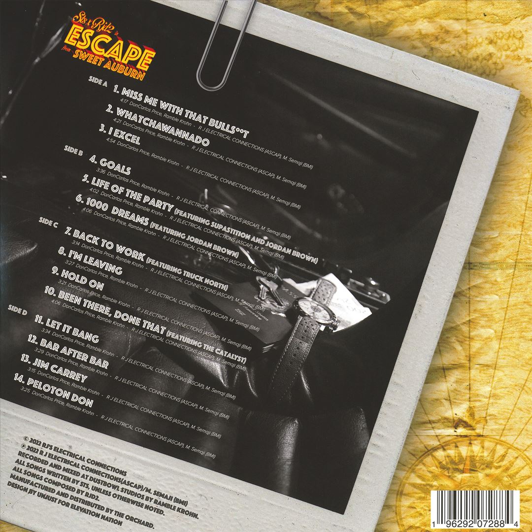 Escape from Sweet Auburn cover art
