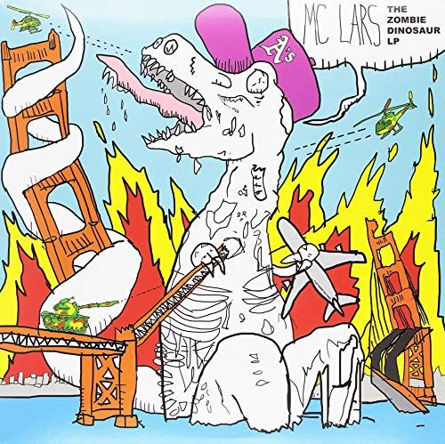 Zombie Dinosaur LP cover art