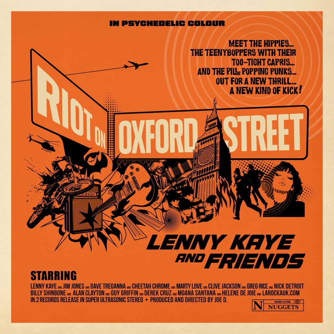 Lenny Kaye & Friends: Riot on Oxford Street cover art
