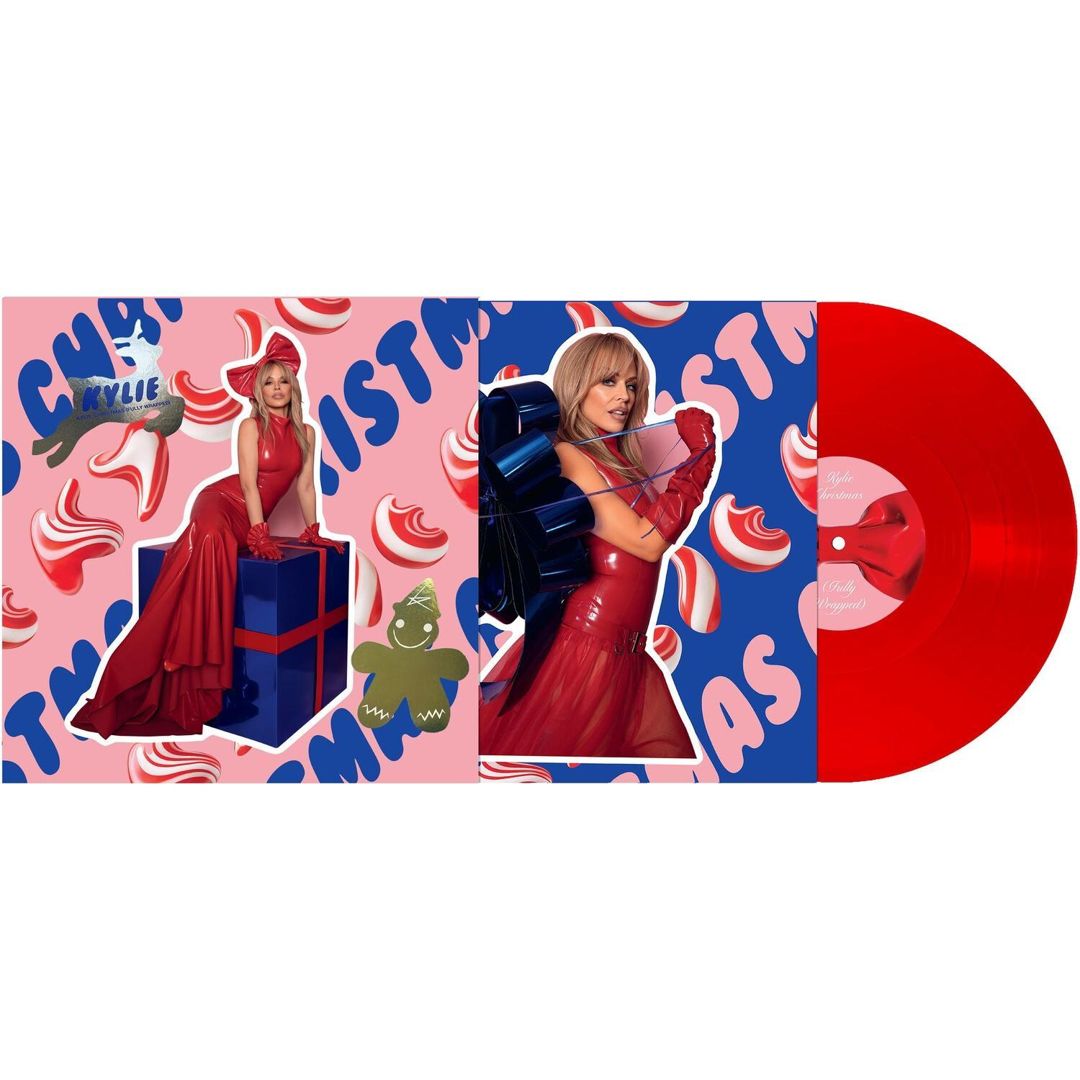 Kylie Christmas cover art