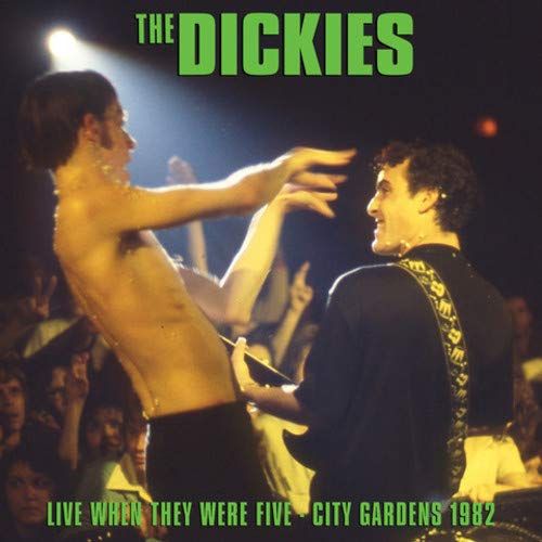 Live When They Were Five: City Gardens 1982 cover art