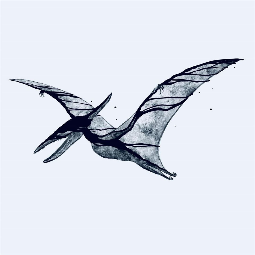Pterodactyl/Plesiosaur cover art