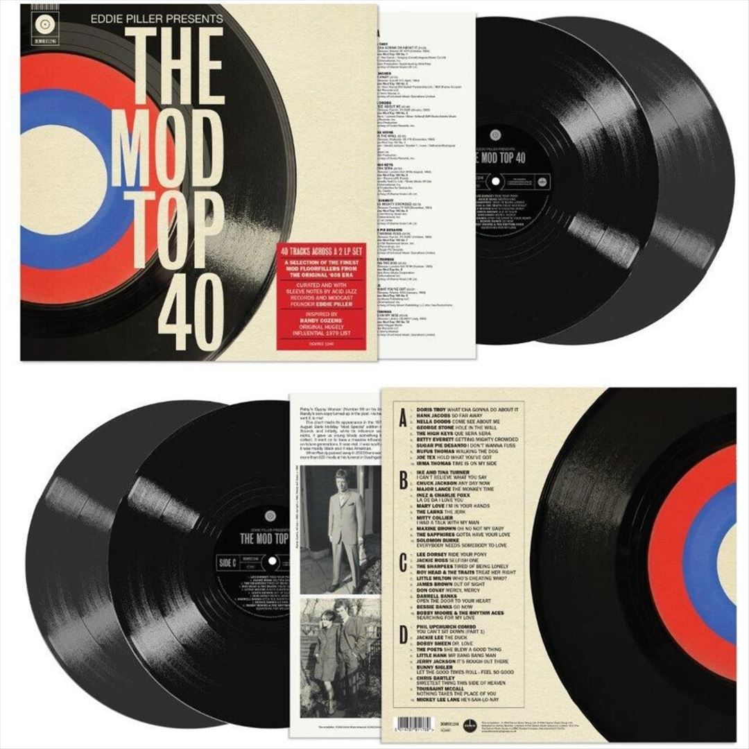 Eddie Piller Presents the Mod Top 40 cover art