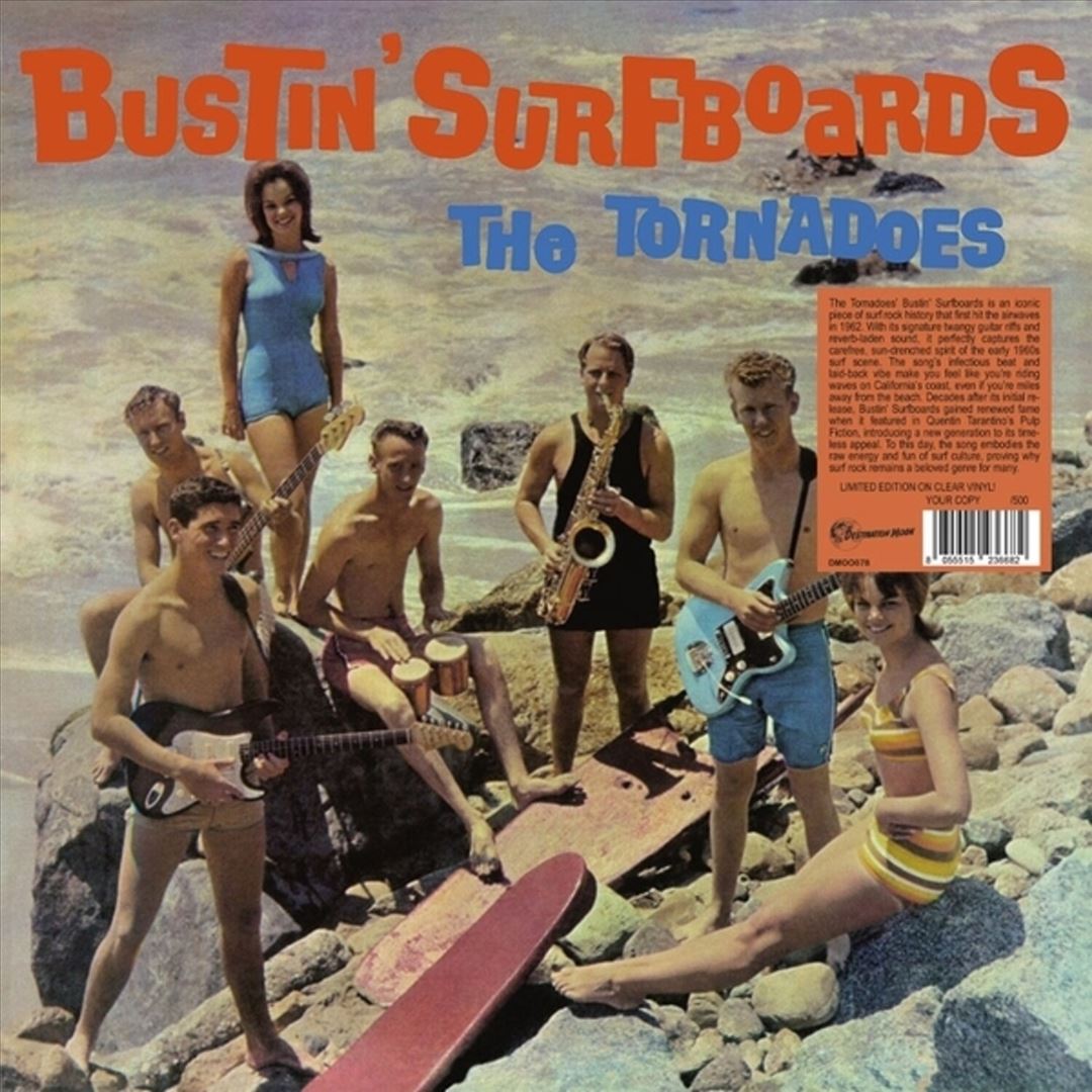 Bustin' Surfboards cover art