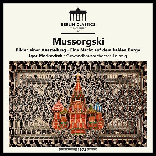 Mussorgski: Bilder einer Ausstellung; Eine Nacht auf dem kahlen Berge cover art