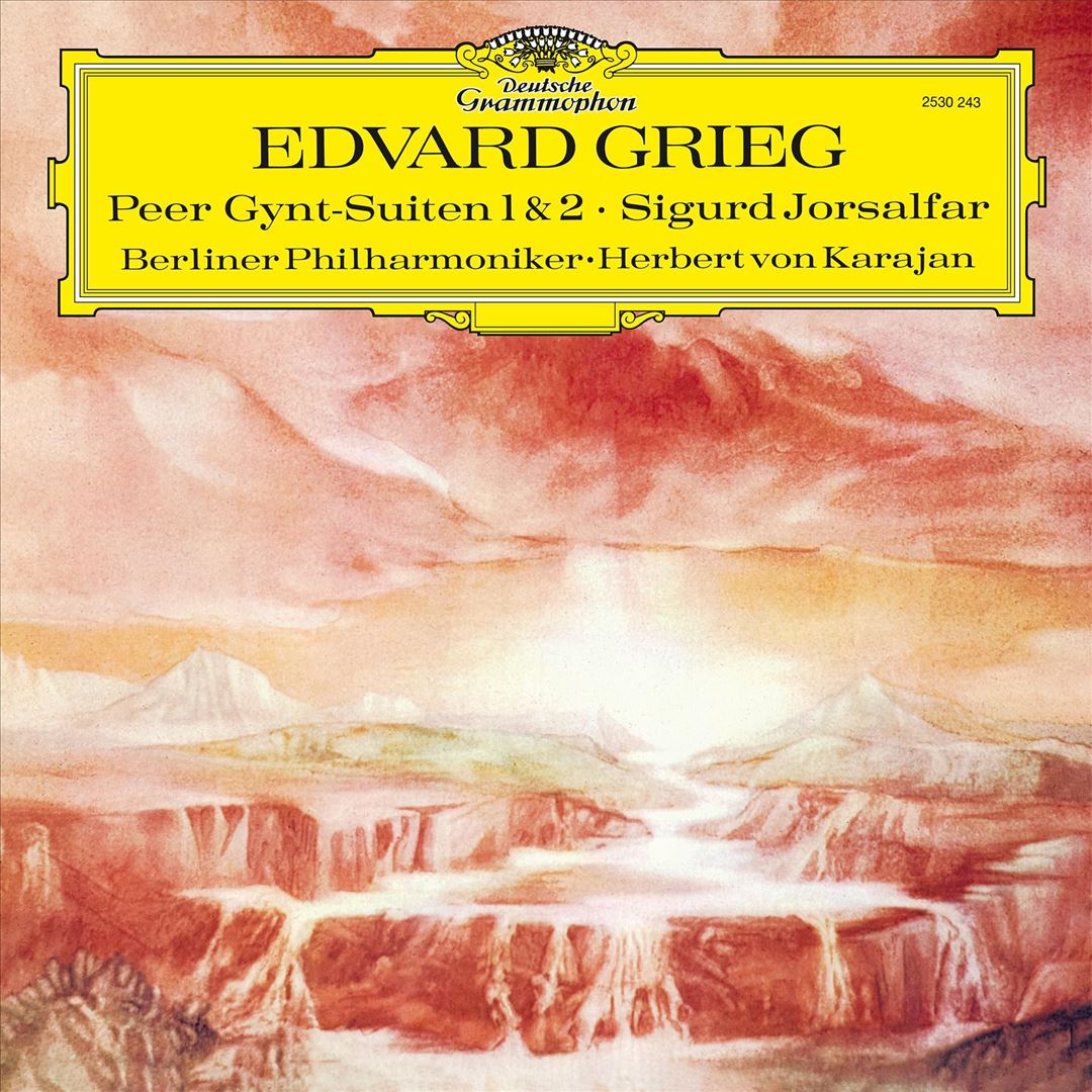 Edvard Grieg: Peer Gynt Suiten 1 & 2; Sigurd Jorsalfar cover art