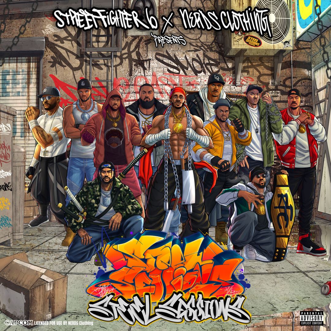 Street Fighter 6 X Nerds Clothing cover art