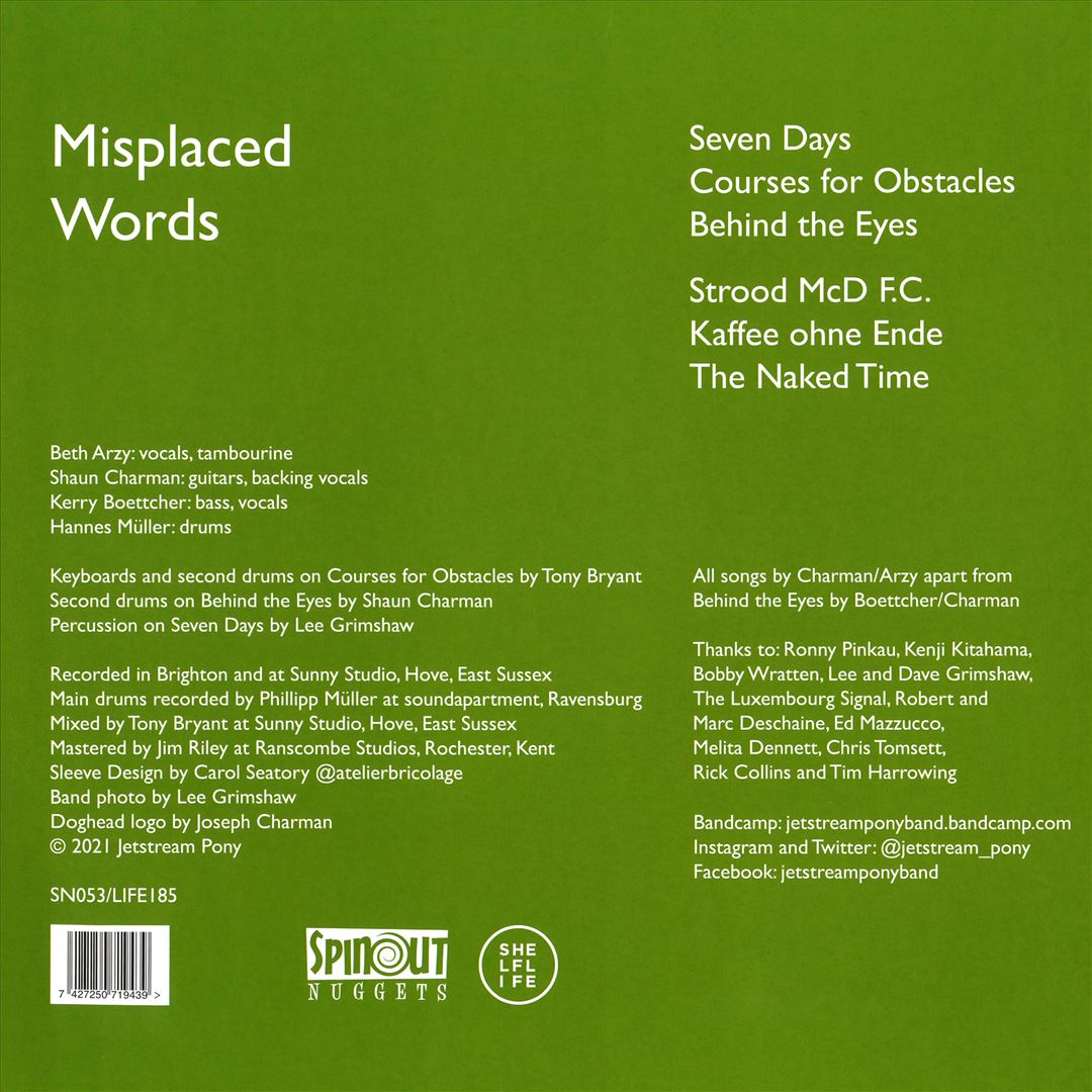 Misplaced Words cover art