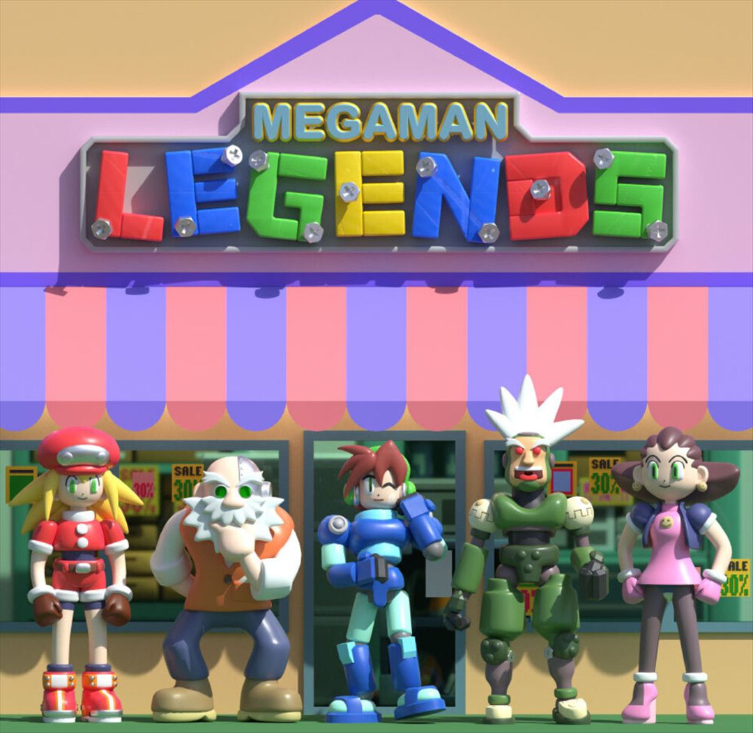 Mega Man Legends cover art