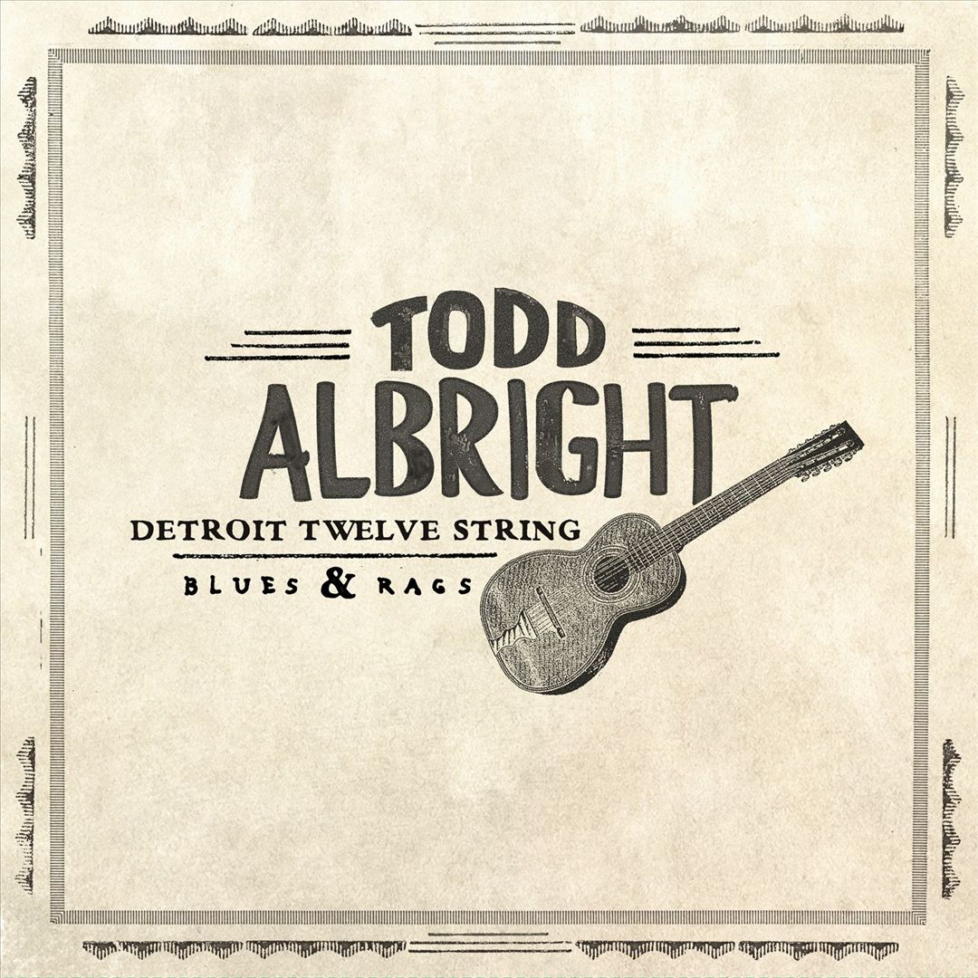 Detroit Twelve String Blues & Rags cover art