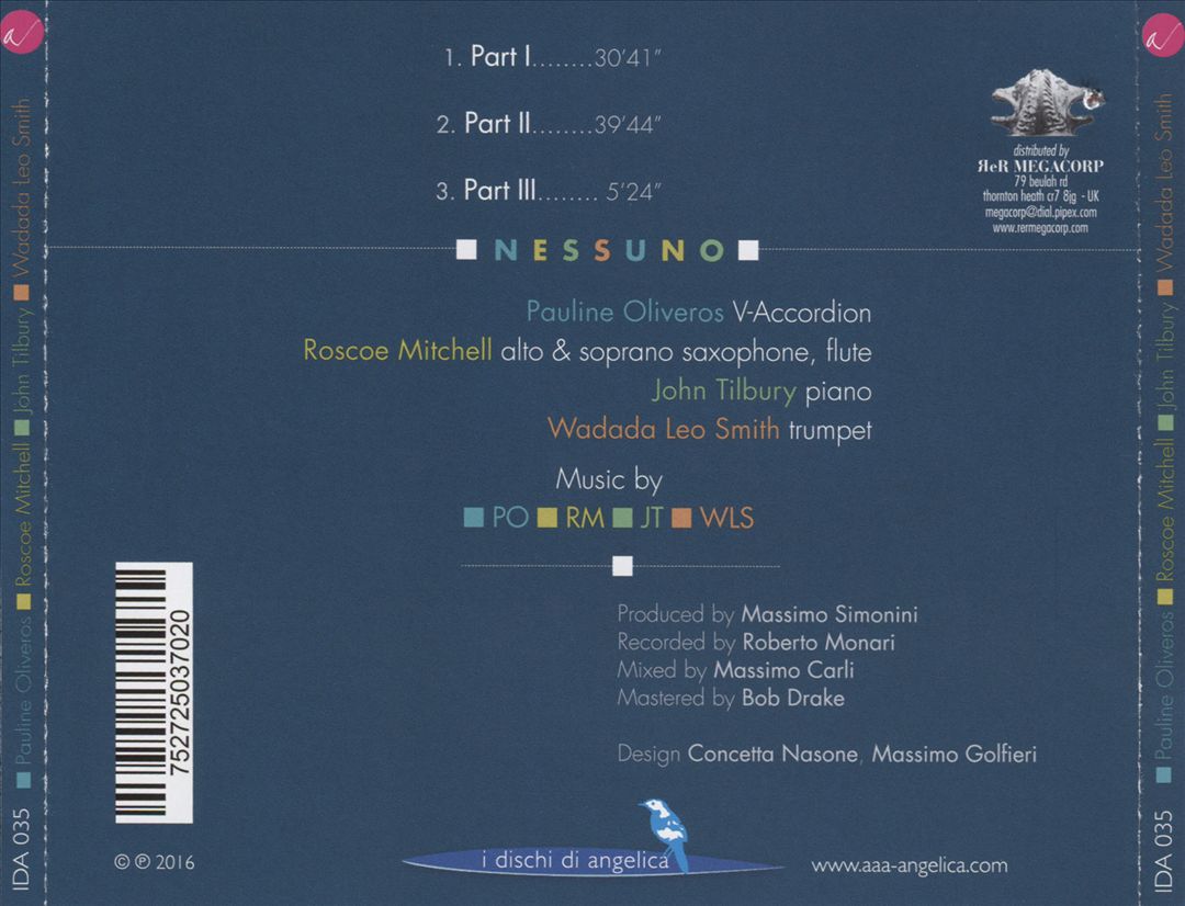 Nessuno cover art