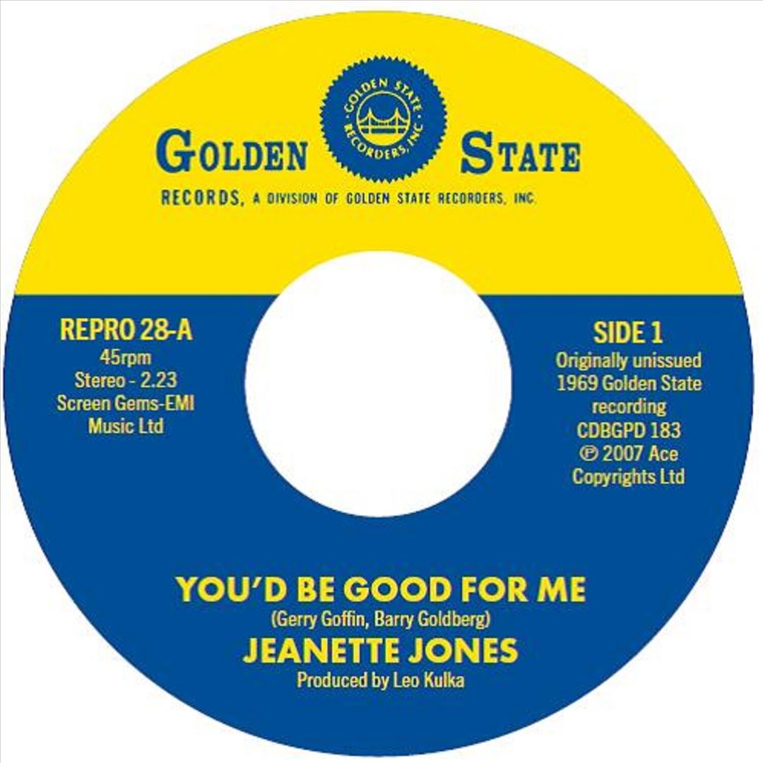 You'd Be Good for Me cover art