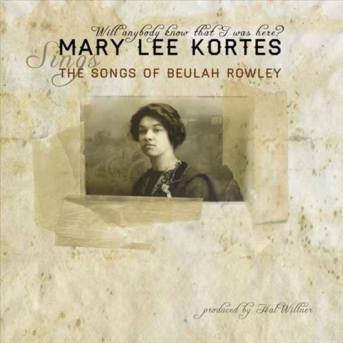 Will Anybody Know That I Was Here? cover art