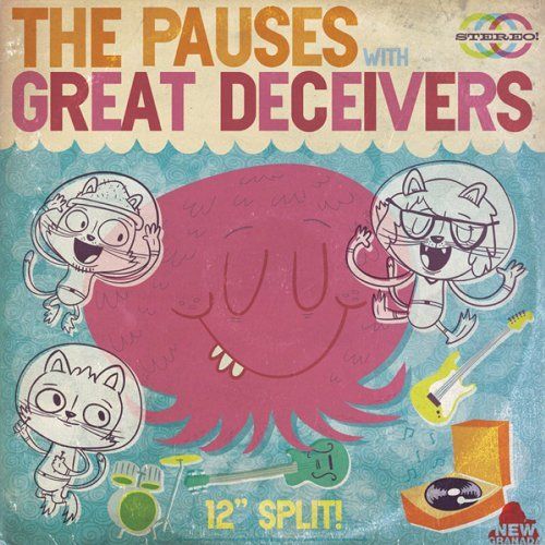 Pauses/Great Deceivers: 12 Split! cover art