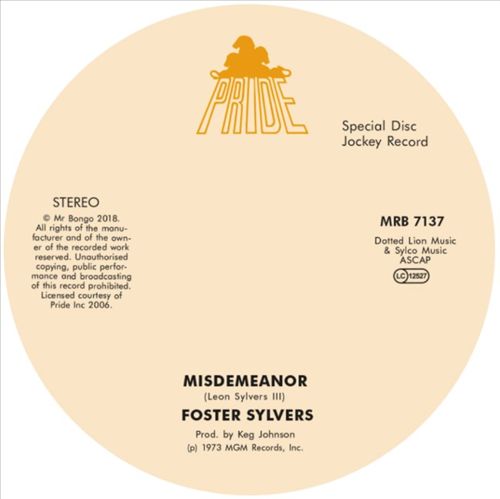 Misdemeanor/When I'm Near You cover art