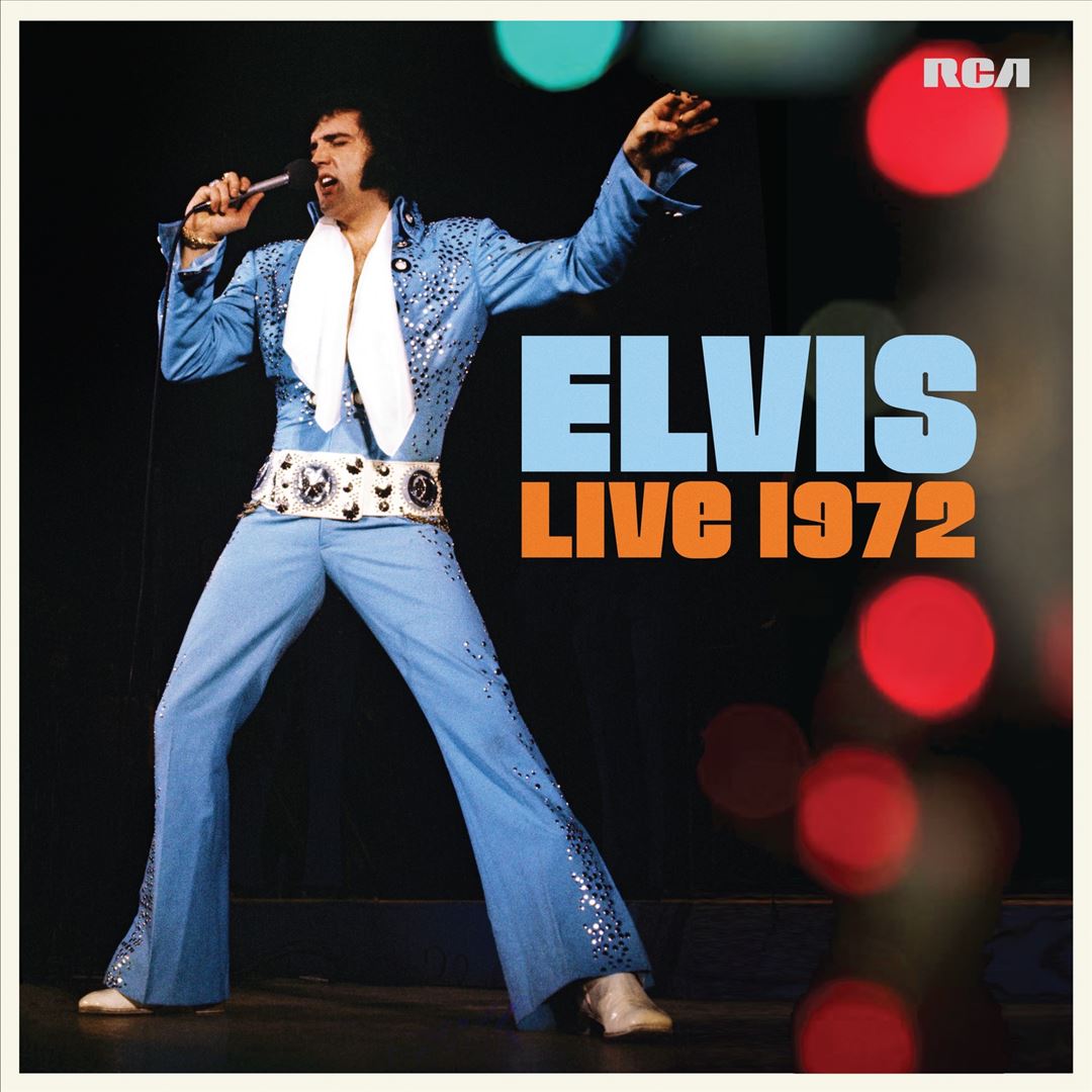 Elvis Live 1972 cover art