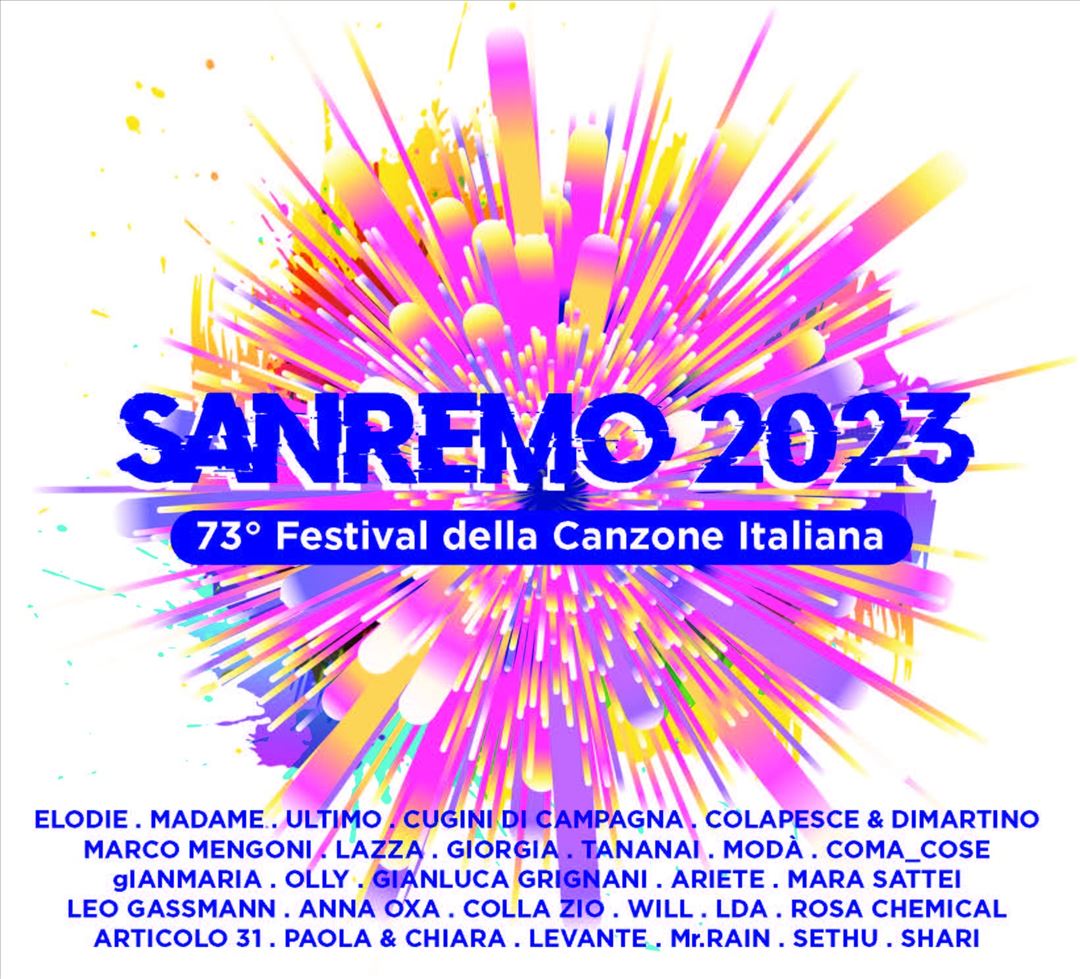 Sanremo 2023 cover art