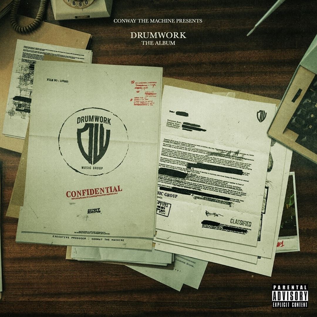 Drumwork the Album cover art