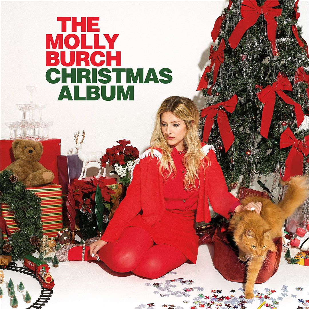 Molly Burch Christmas Album cover art