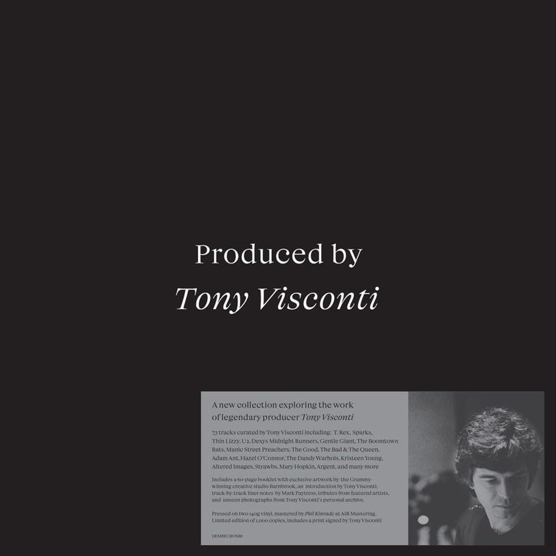 Produced by Tony Visconti cover art