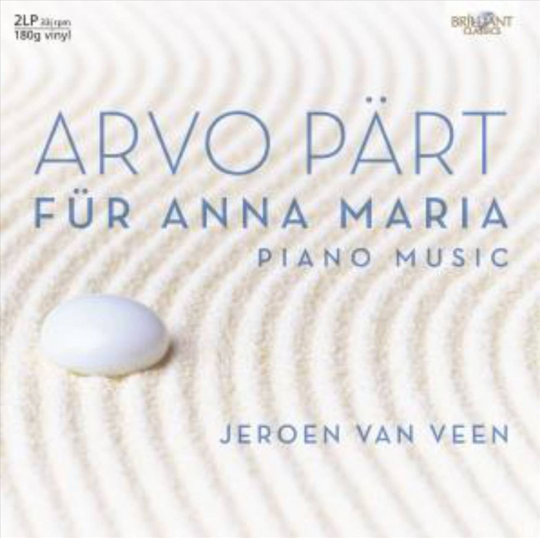 Arvo Pärt: Für Anna Maria - Complete Piano Music cover art