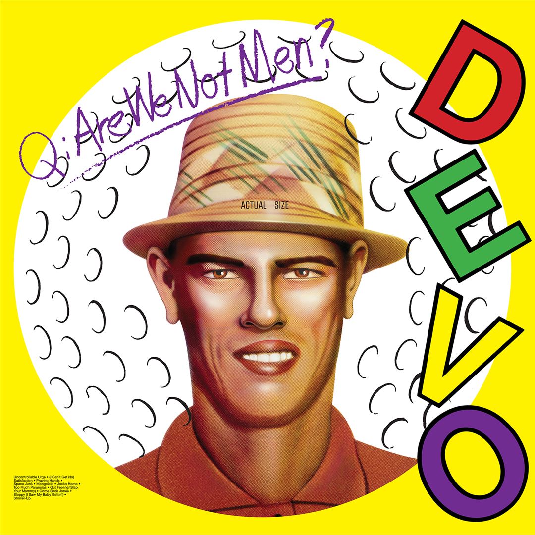 Q: Are We Not Men? A: We Are Devo! cover art