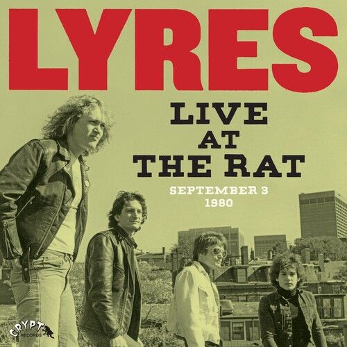 Live at the Rat, September 3, 1980 cover art