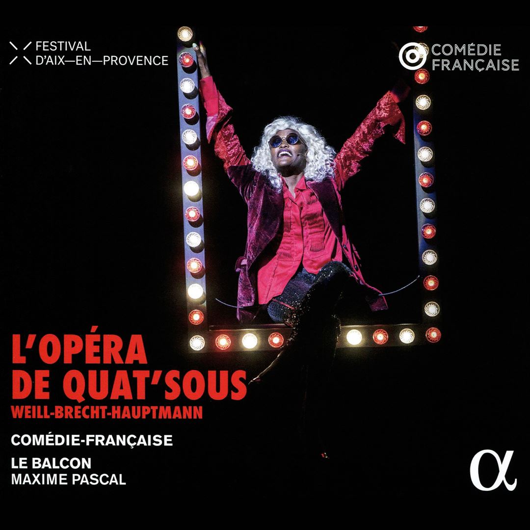 Weill-Brecht-Hauptmann: L'Opéra de Quat'sous cover art