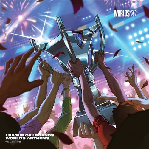 League Of Legends Worlds Anthems Vol 1: 2014-2023 (Blue Vinyl) cover art