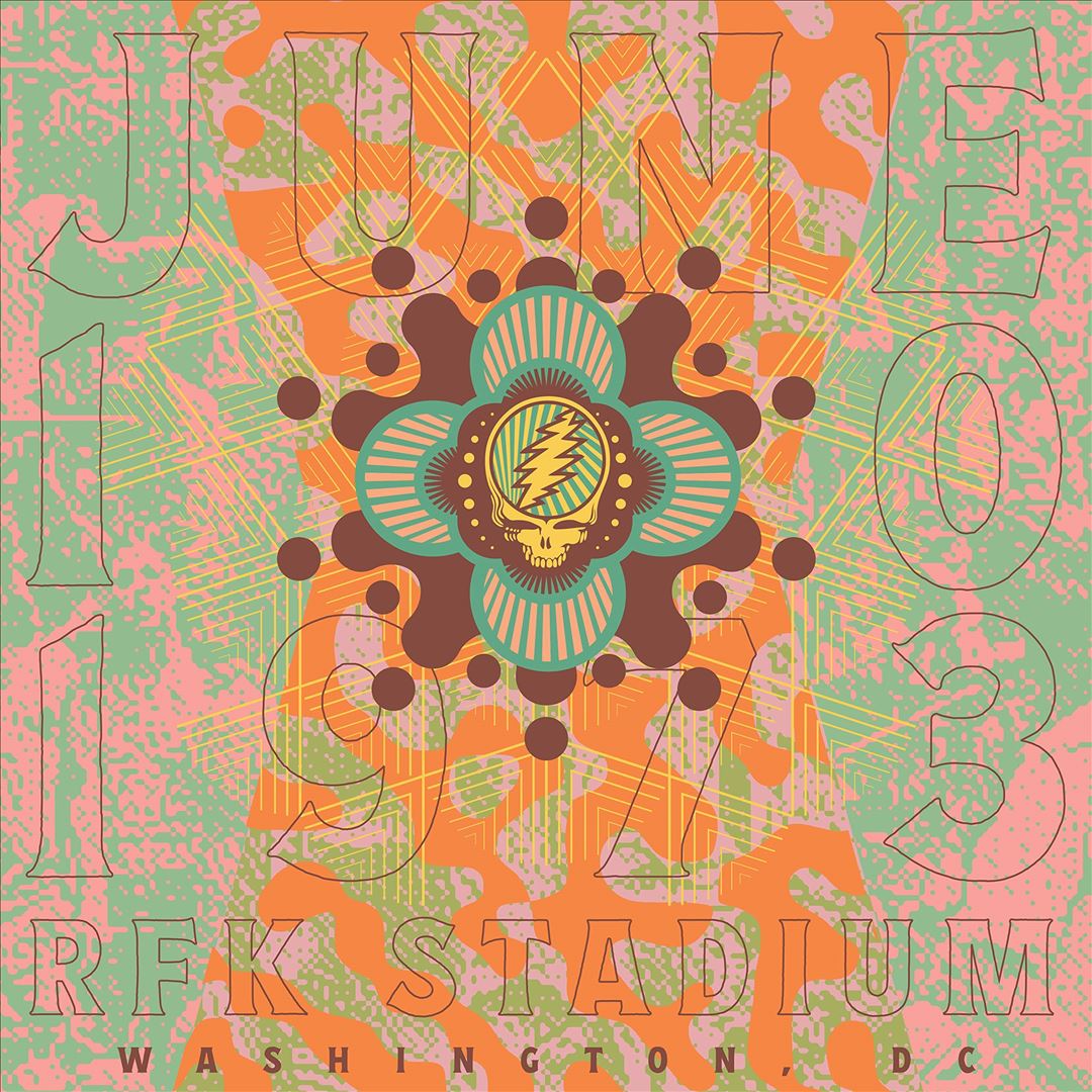 RFK Stadium, Washington, DC 6/10/73 cover art