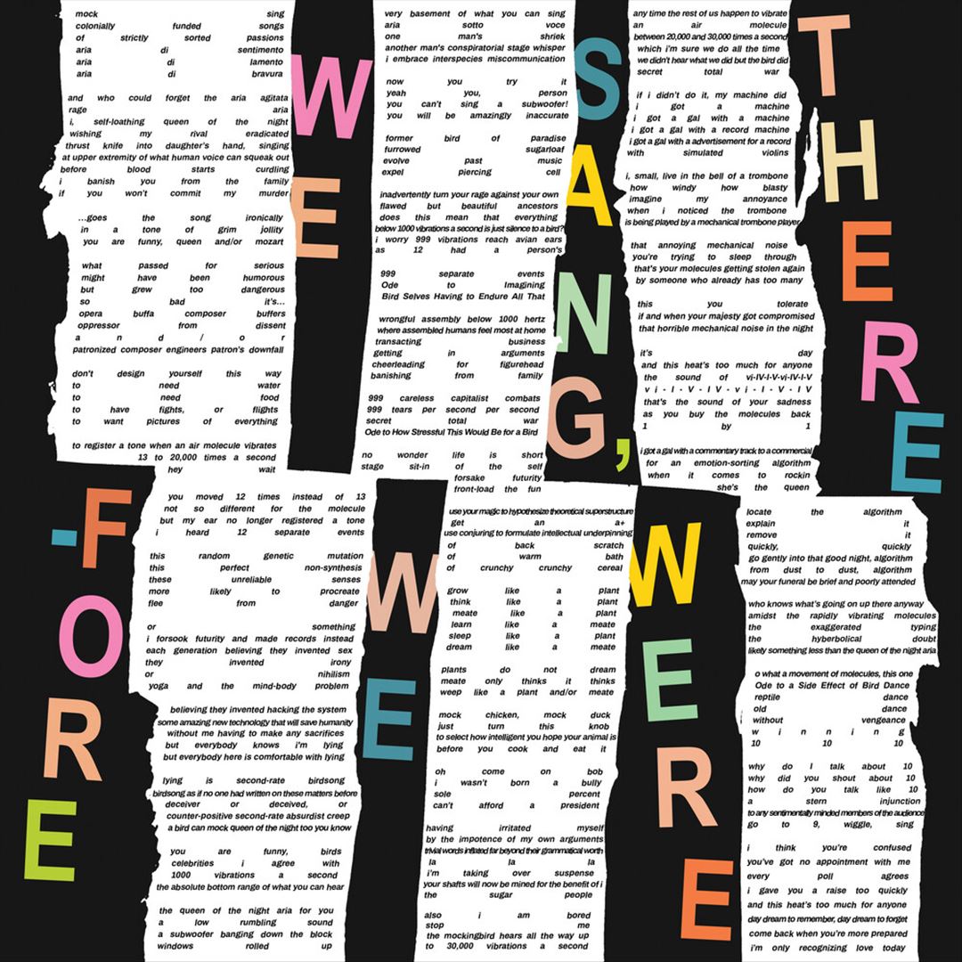 We Sang, Therefore We Were cover art