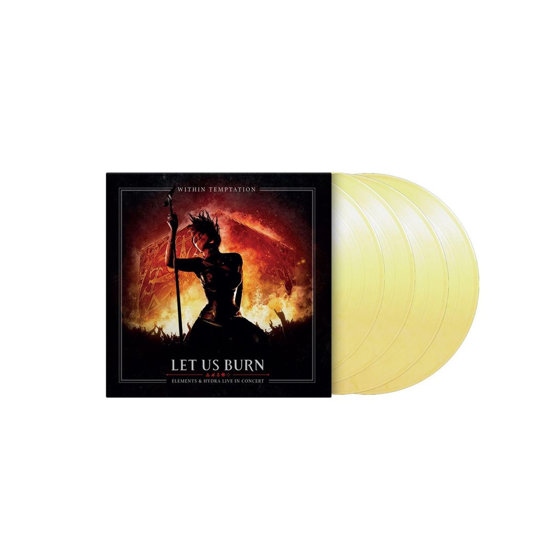 Let Us Burn: Elements & Hydra Live in Concert - Limited 180-Gram White & Yellow Marble Colored Vinyl cover art
