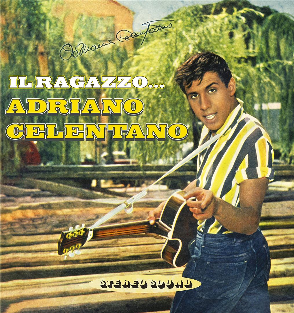 Ragazzo Adriano Celentano cover art