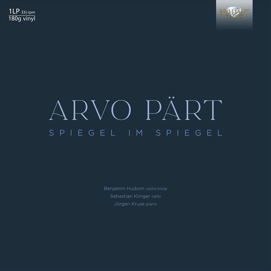 Arvo Pärt: Spiegel im Spiegel cover art
