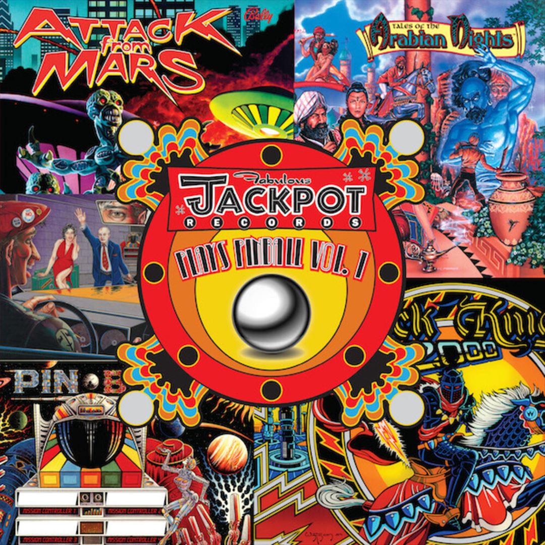 Jackpot Plays Pinball, Vol. 1 cover art