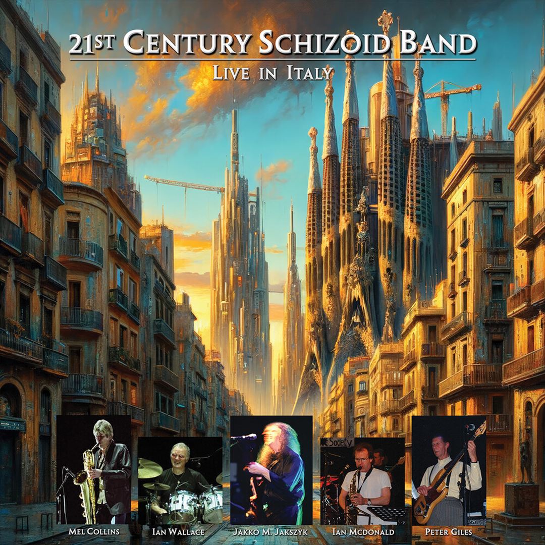 Live in Italy - Yellow cover art
