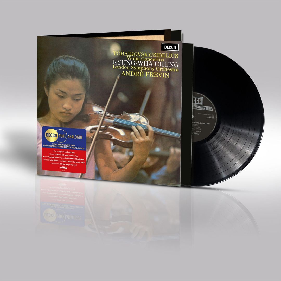 Tchaikovsky, Sibelius: Violin Concertos (Pure Analogue) cover art