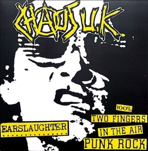 Radioactive Earslaughter/100% Two Fingers in the Air Punk Rock cover art