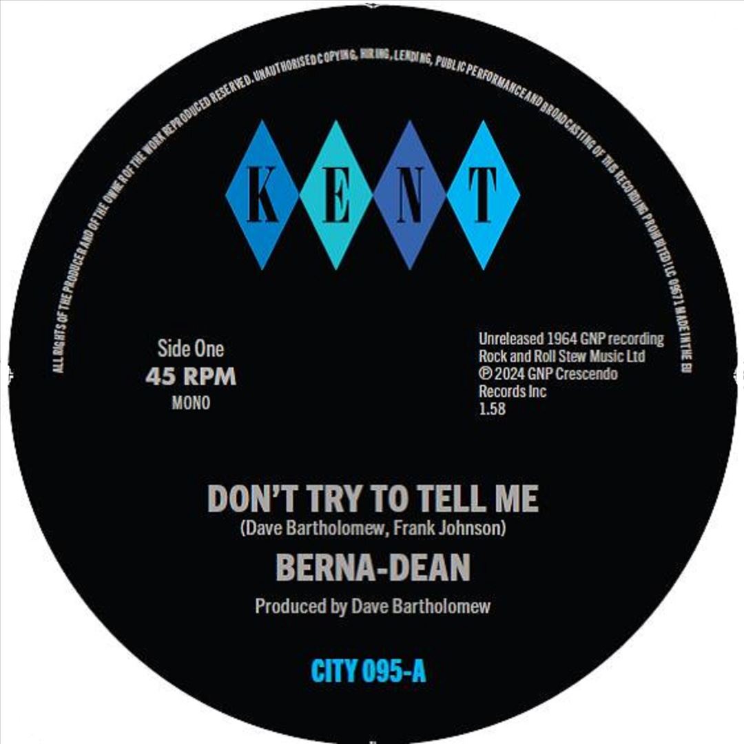 Don’t Try to Tell Me cover art