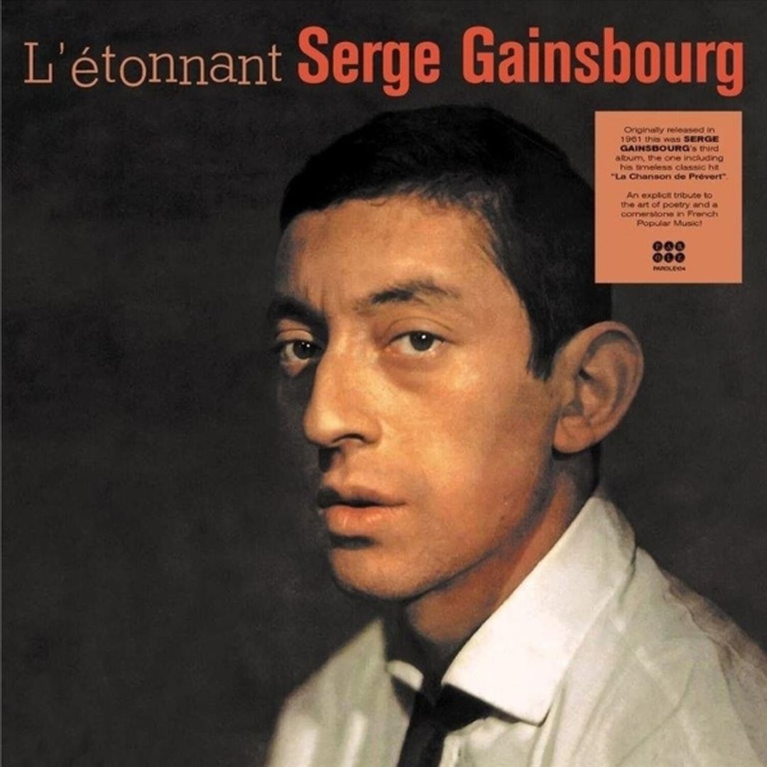 Etonnant Serge Gainsbourg cover art