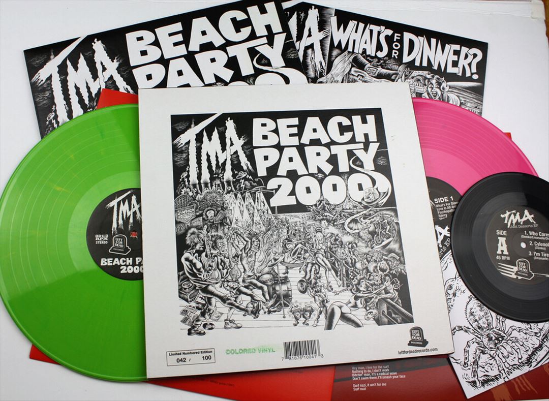 What's for Dinner/Beach Party 2000 cover art