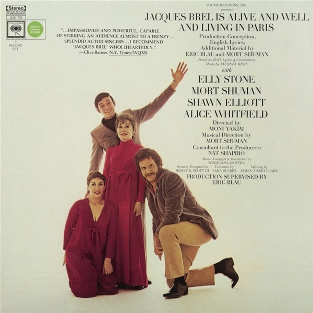Jacques Brel Is Alive and Well and Living in Paris cover art