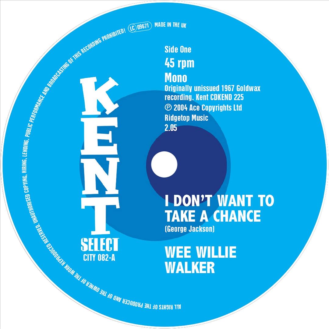 I Don't Want To Take a Chance cover art