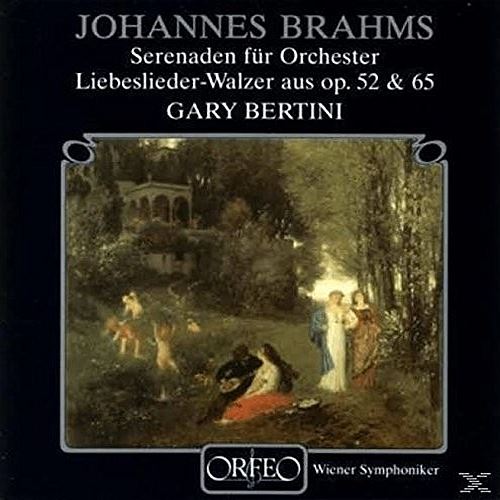 Johannes Brahms: Serenaden für Orchestra, Liebeslieder-Walzer aus Op. 52 & 65 cover art