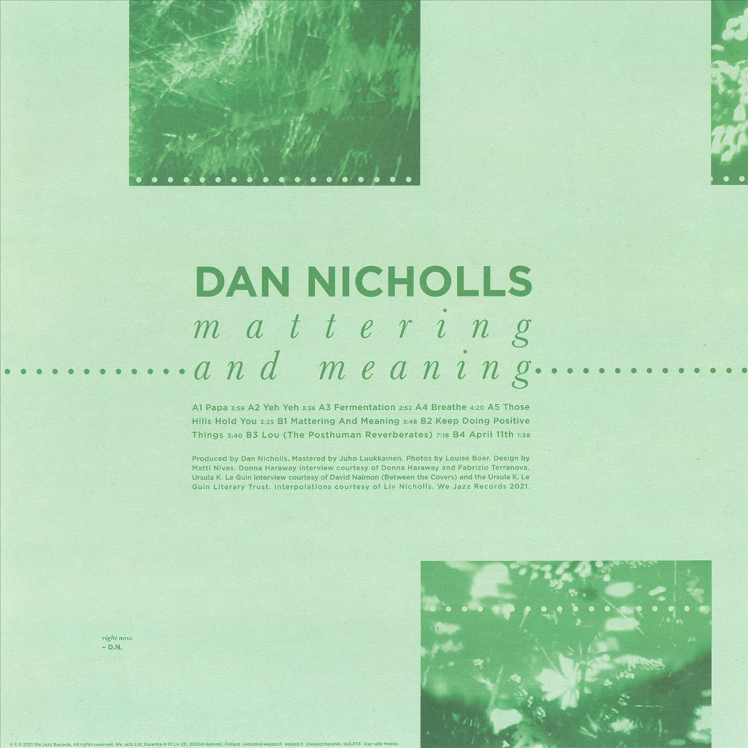 Mattering and Meaning cover art